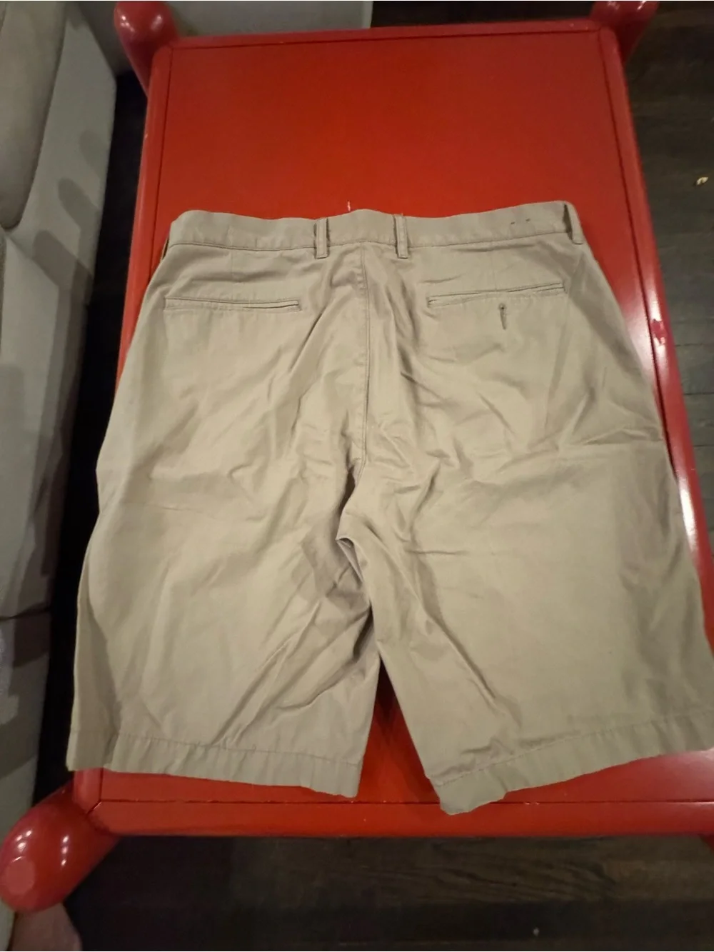 J. Crew Men’s Tan Flat Front Chino Shorts